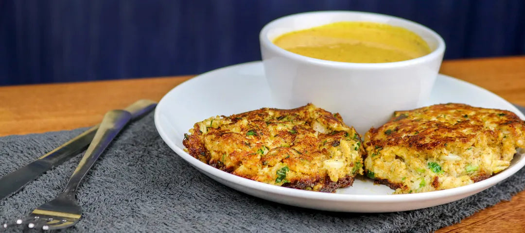 Carolina Crab Cakes With Southern Sunshine Remoulade Sauce