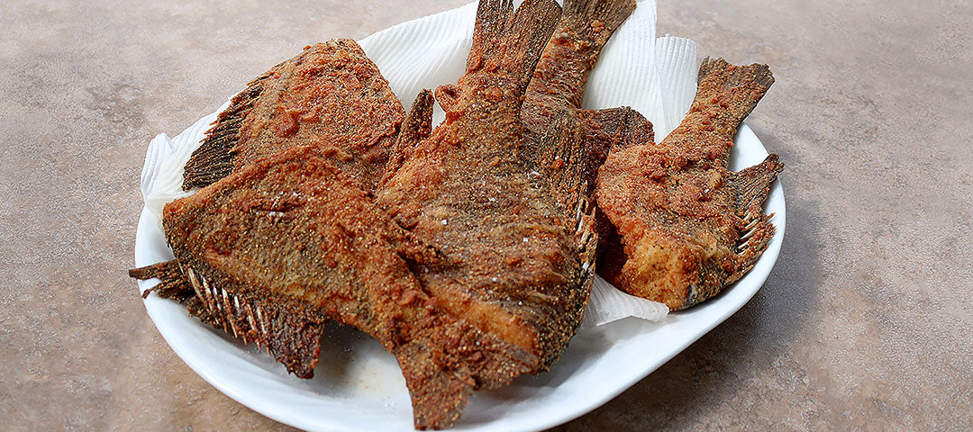Crispy Cornmeal Fried Bluegill
