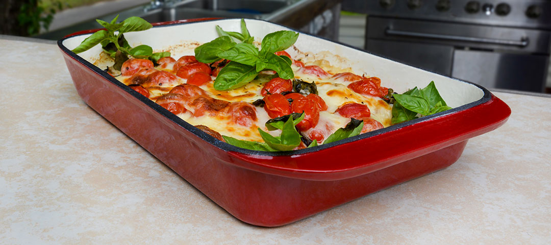 Caprese Baked Puppy Drum