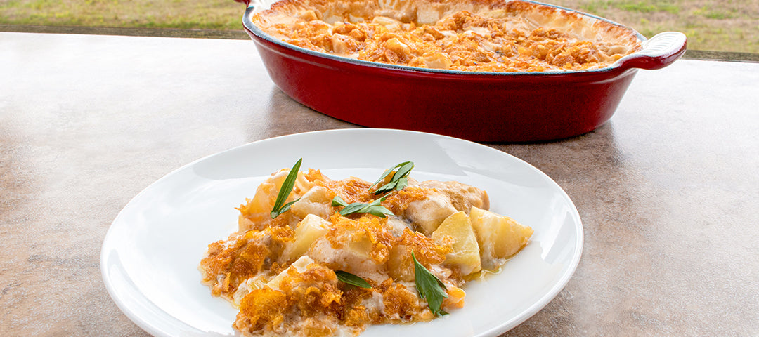 Cornflake Potato Casserole