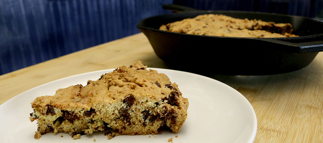 Skillet Chocolate Chip Cookie
