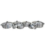 6PC POT SET, CAST AL