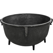 17GAL CAST IRON STEW POT W/ FEET