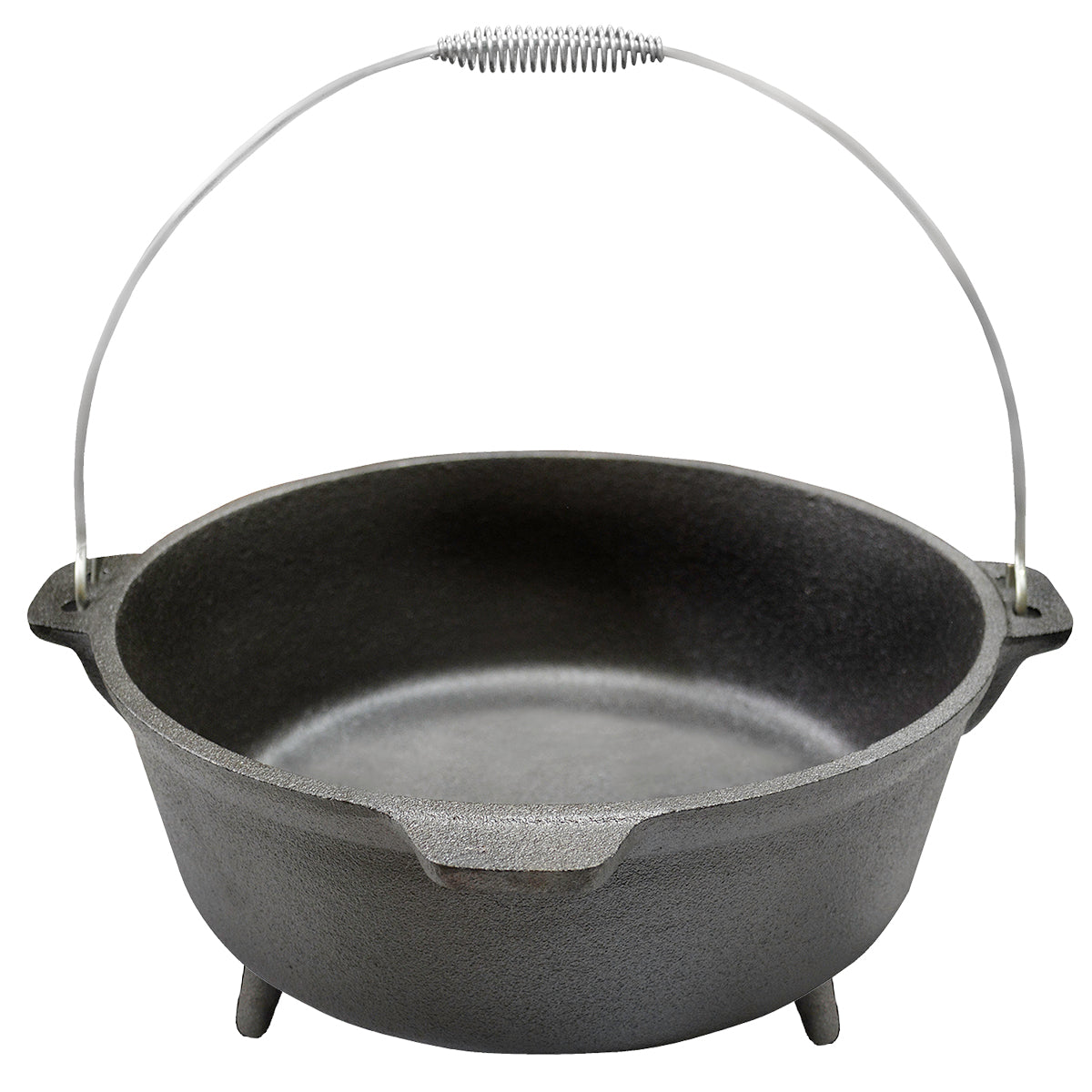 6QT CAST IRON DUTCH OVEN W/ FEET