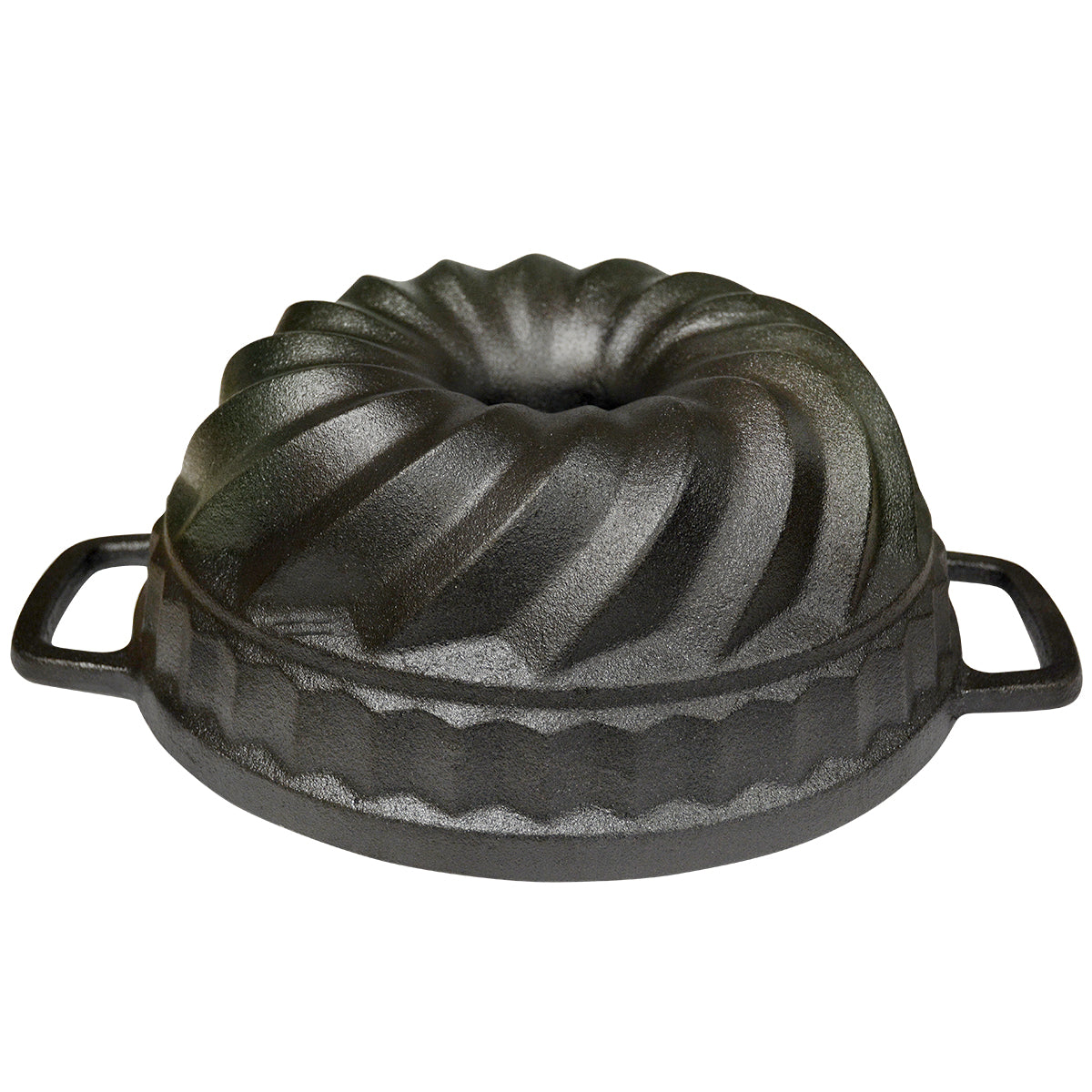 NORDIC FLUTED CAST IRON CAKE PAN