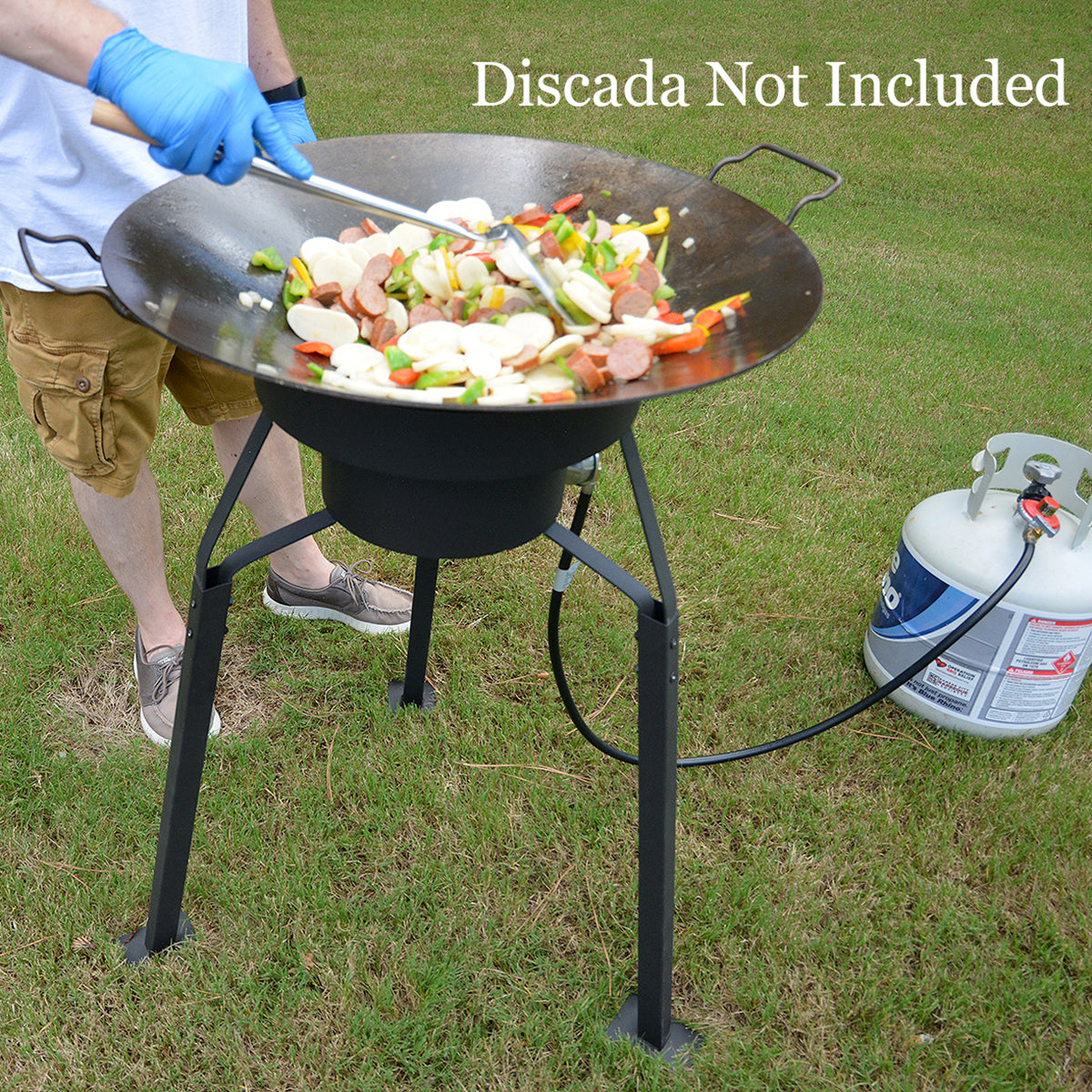 32" TALL DISCADA BURNER STAND