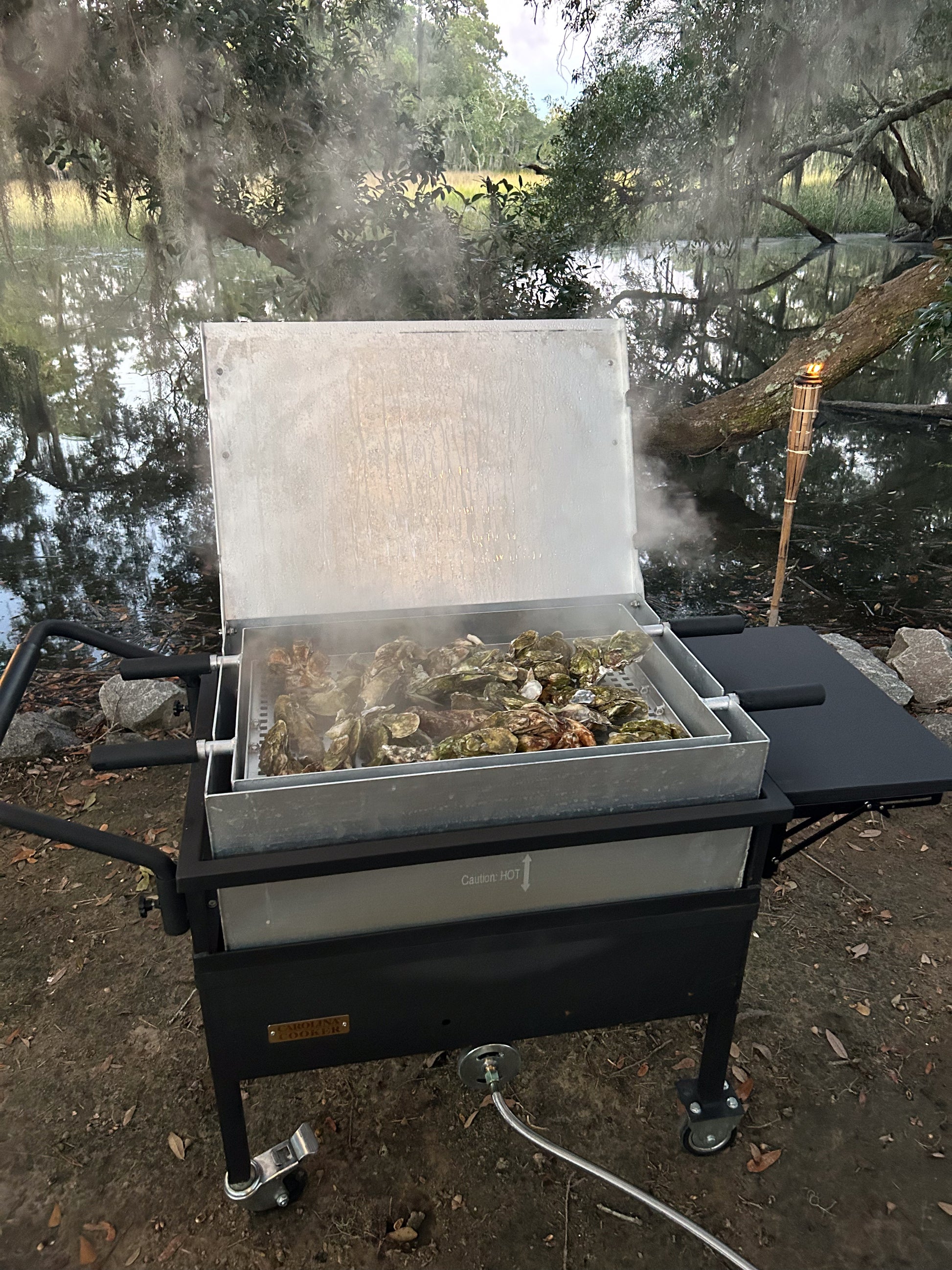 140QT STEAMER/BOILER COMBO CART