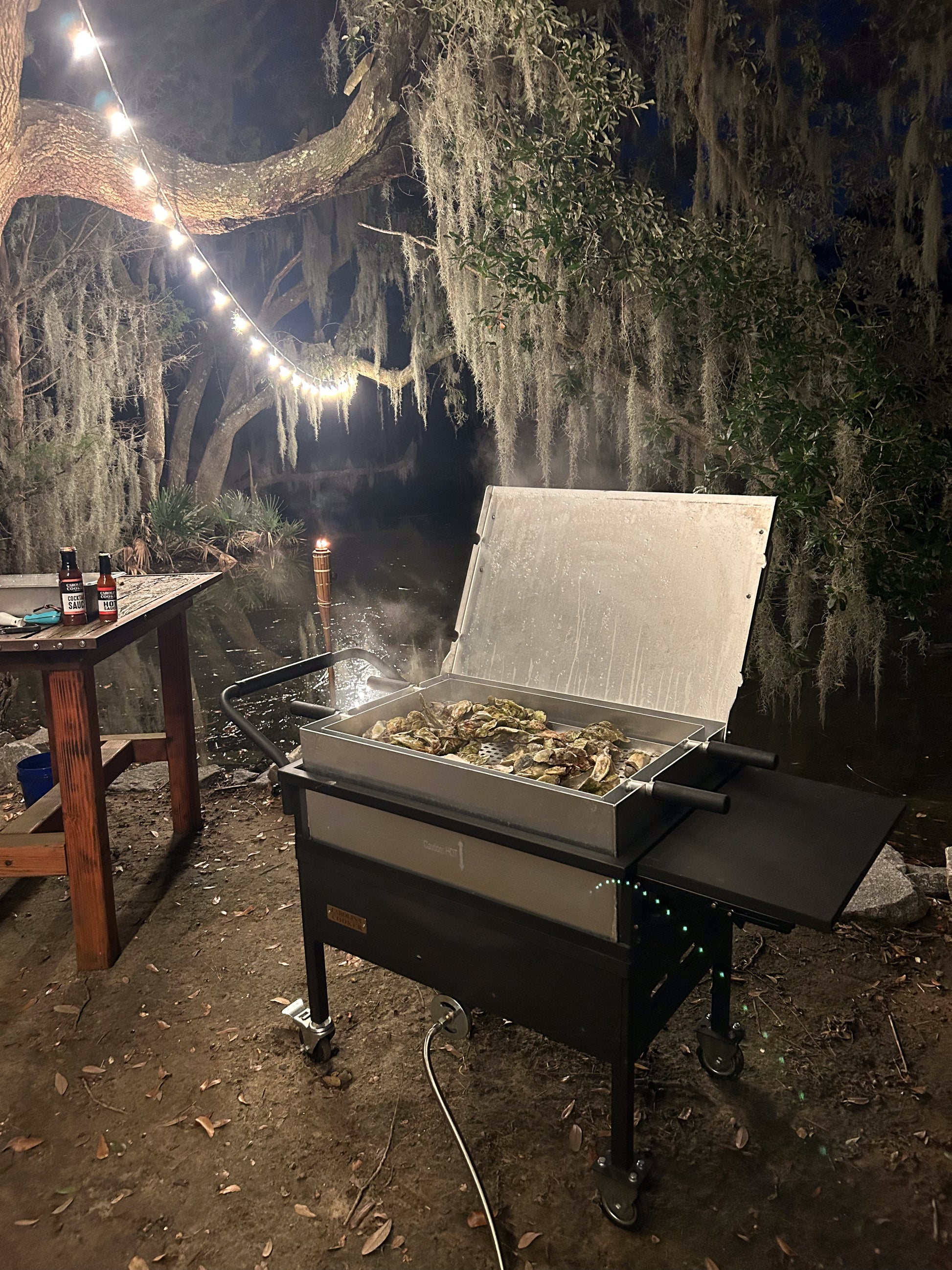 140QT STEAMER/BOILER COMBO CART