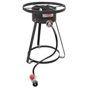 22" FRYER STAND W/ HOSE & 3 LEGS
