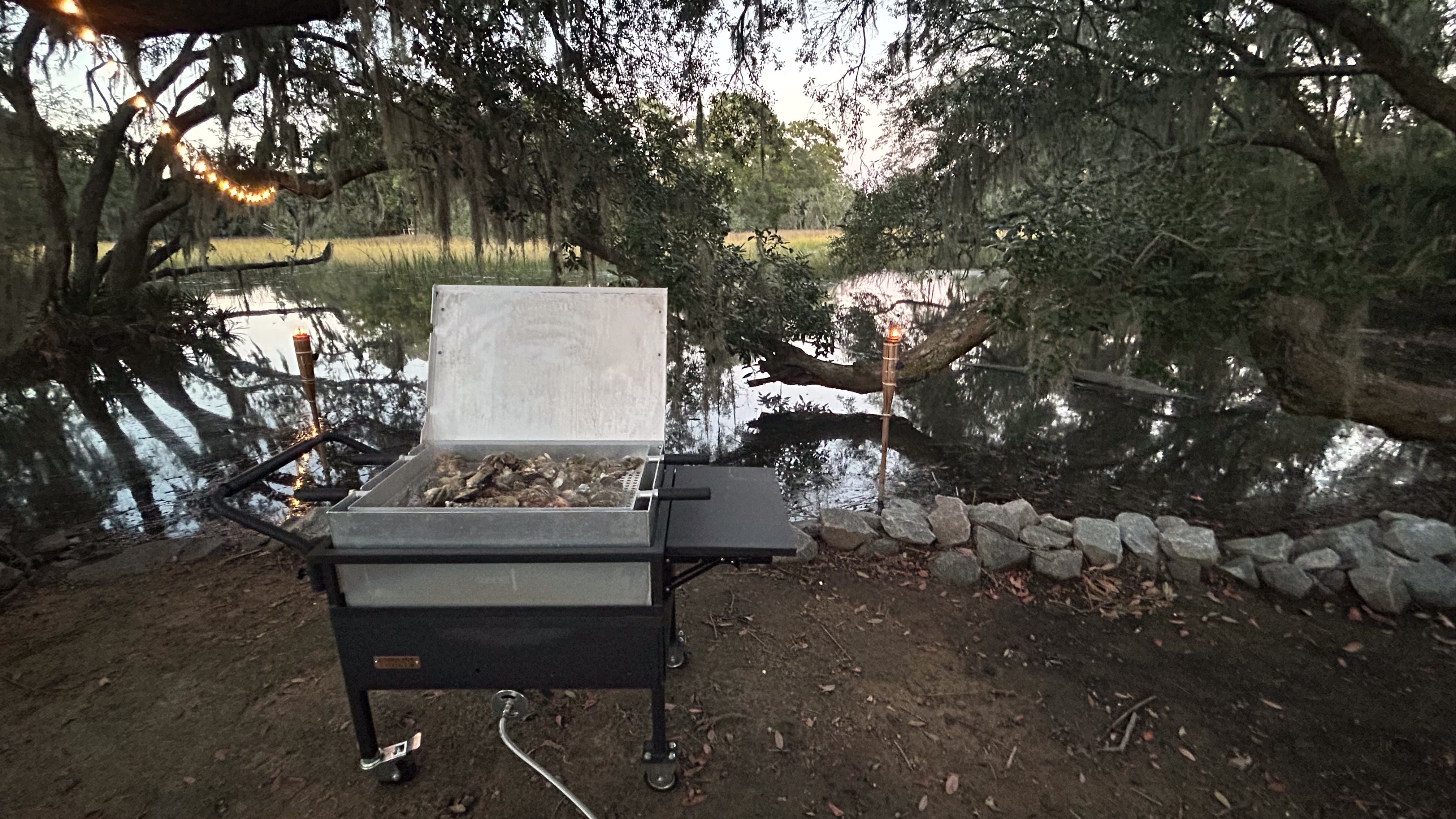 140QT STEAMER/BOILER COMBO CART