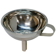 5" SS FUNNEL REMOVABLE STRAINER
