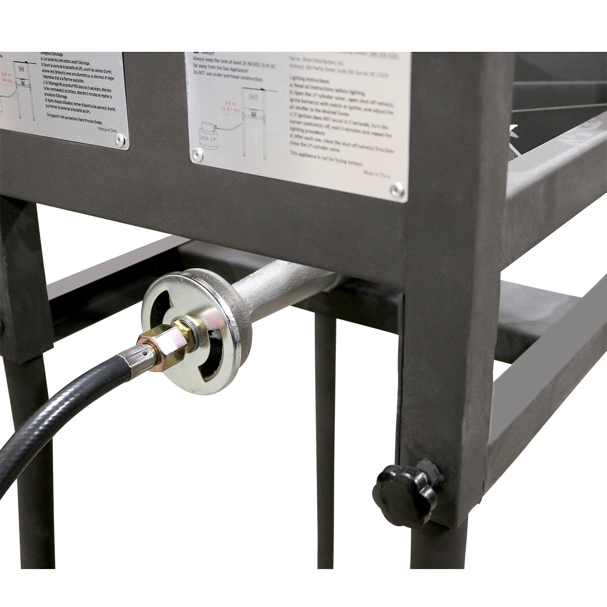 1 BURNER FRYER W/ 2 BASKETS,