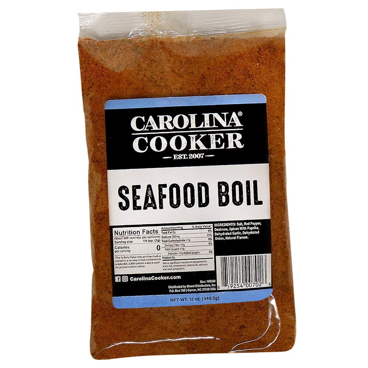 SEAFOOD BOIL SEASONING 12OZ