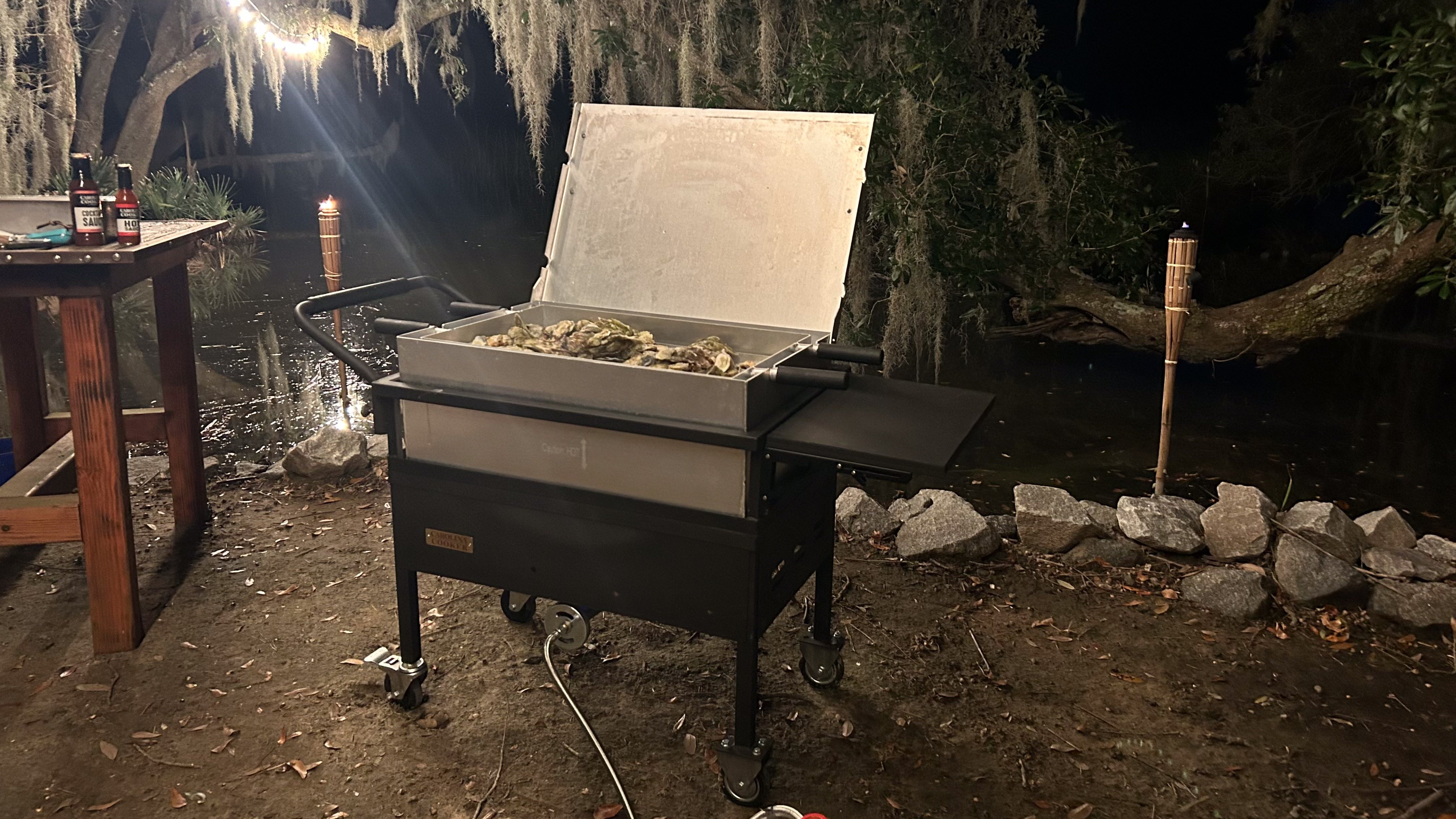 140QT STEAMER/BOILER COMBO CART