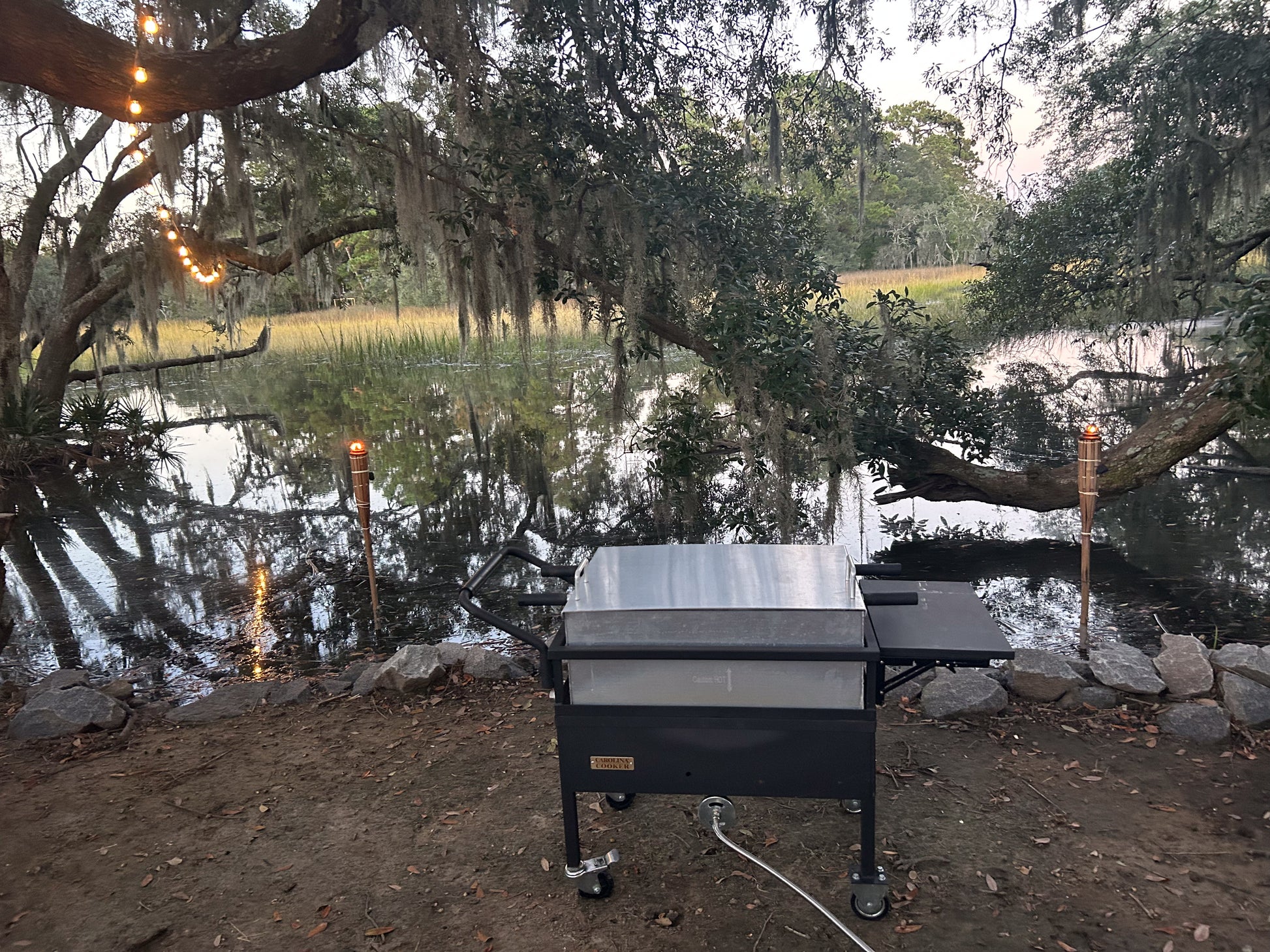 140QT STEAMER/BOILER COMBO CART