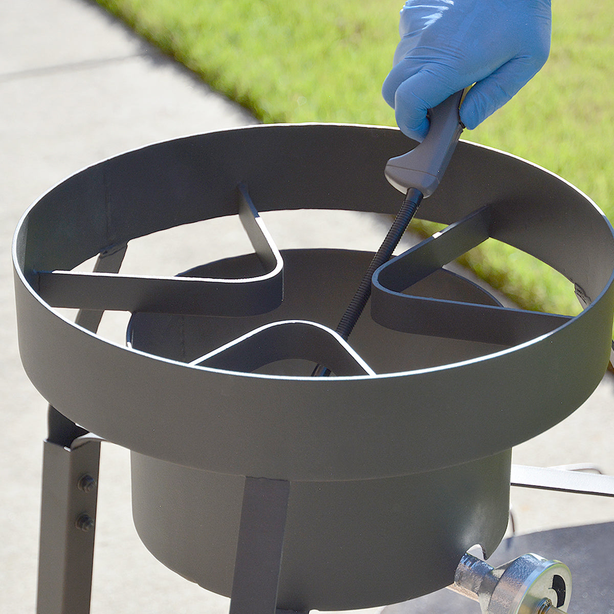 32" TALL DISCADA BURNER STAND