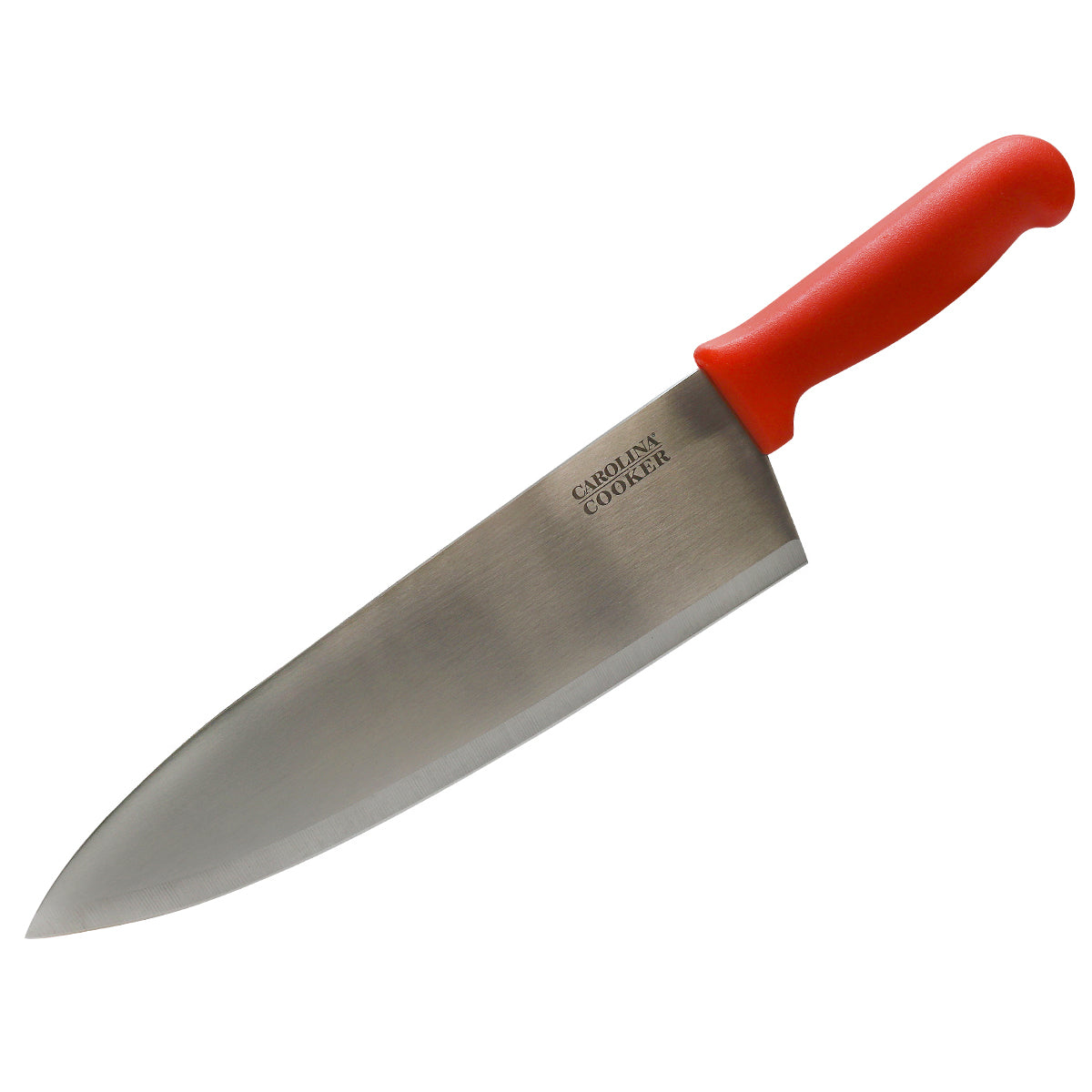 10" CHEF'S KNIFE W/ RED HNDL