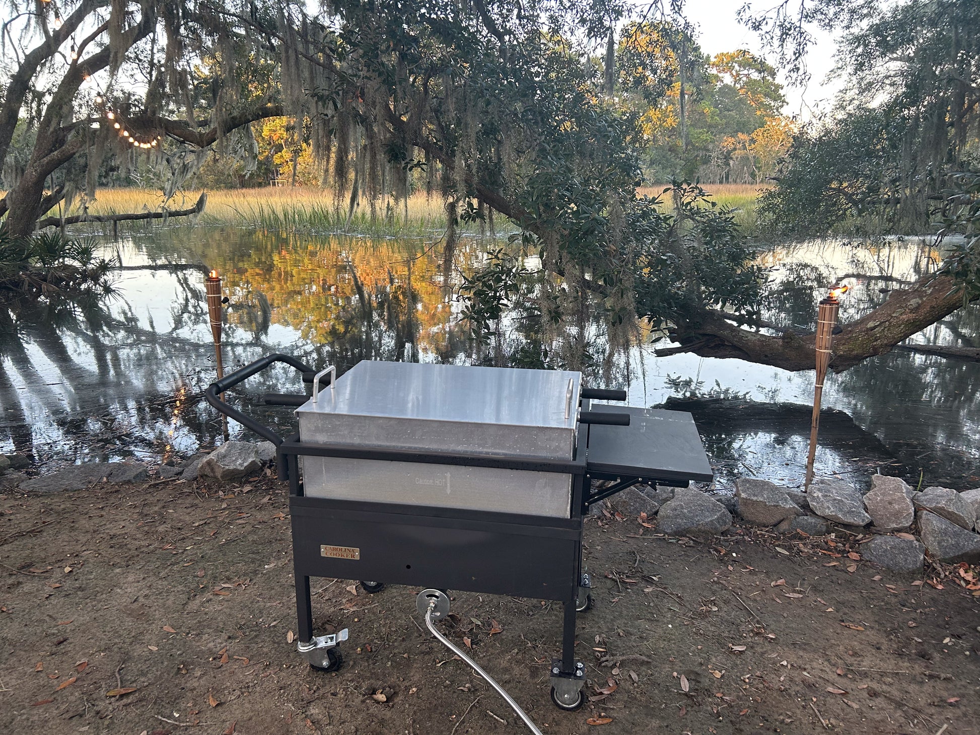 140QT STEAMER/BOILER COMBO CART