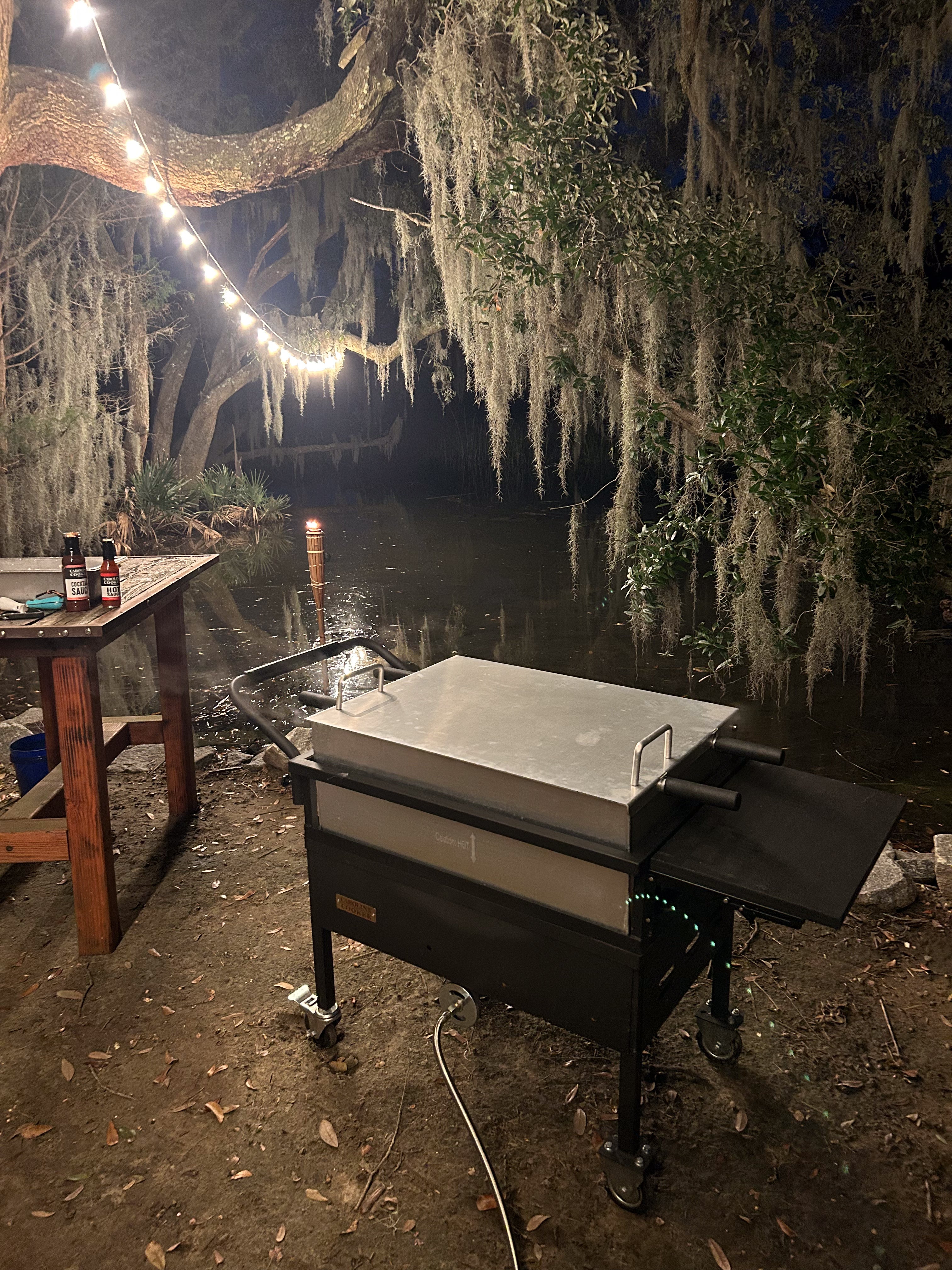 140QT STEAMER/BOILER COMBO CART