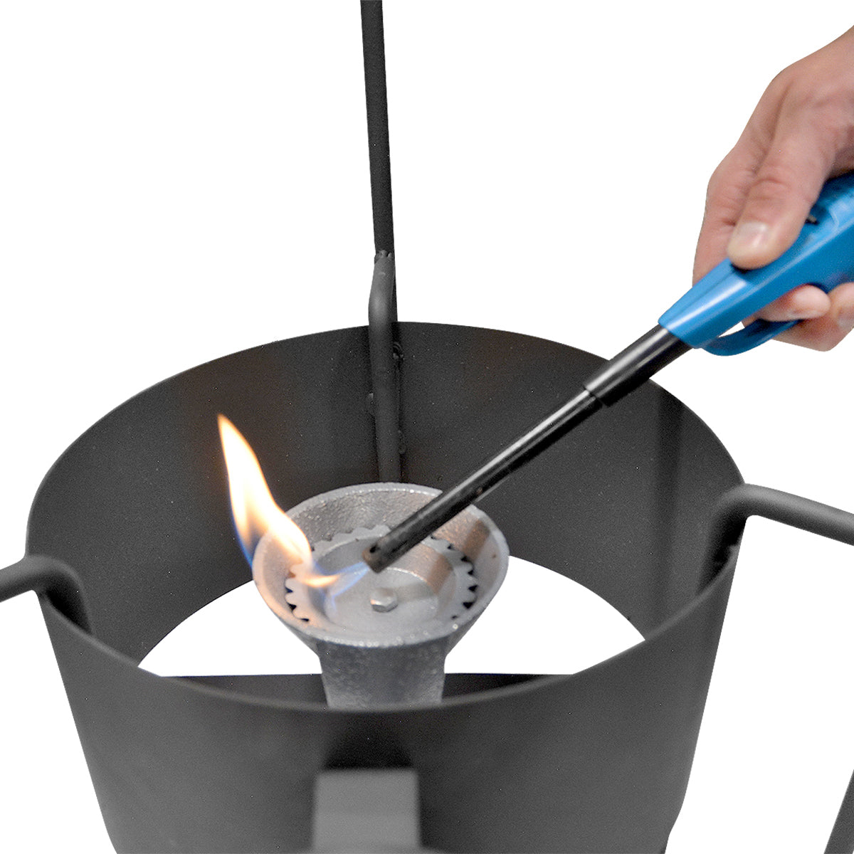 14QT CAST POT & BURNER STAND