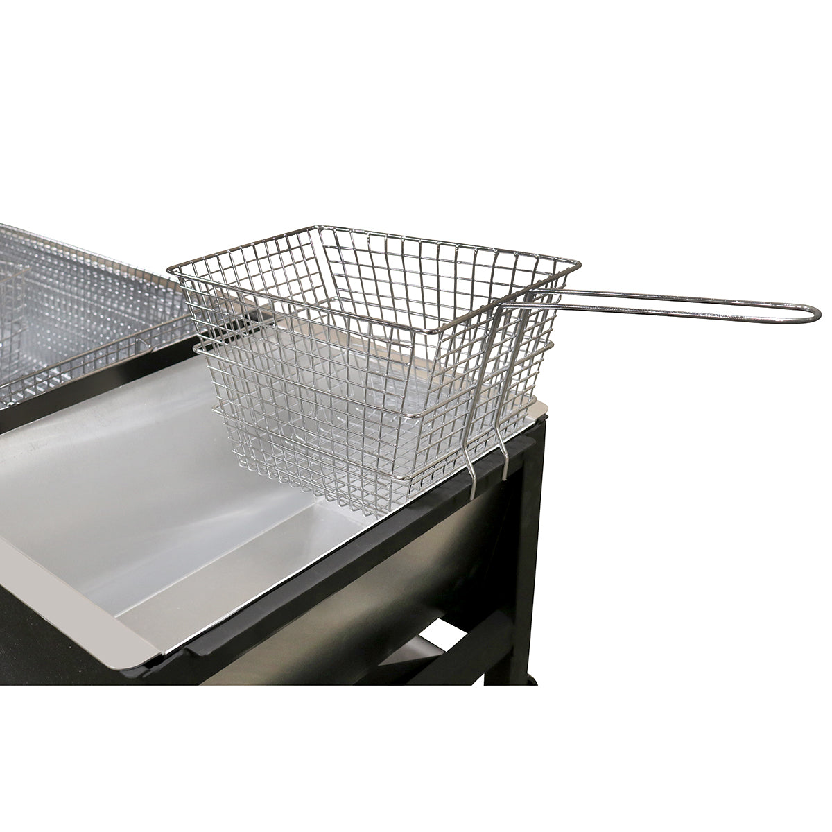 3 BURNER FRYER W/ 2 BASKETS