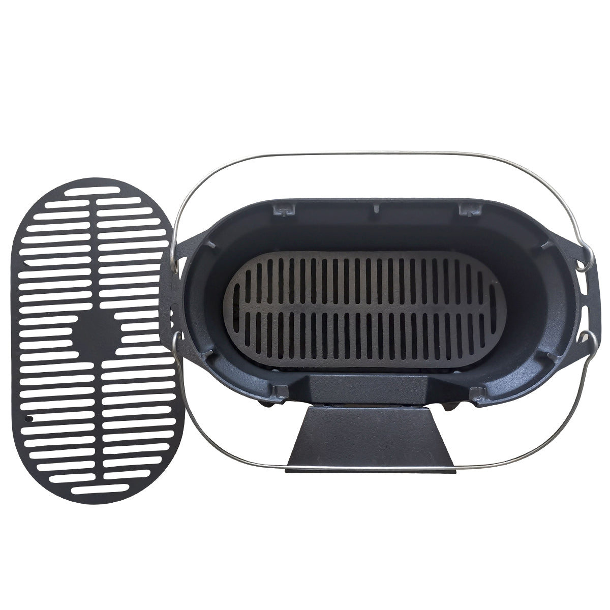 CAST IRON CHARCOAL GRILL