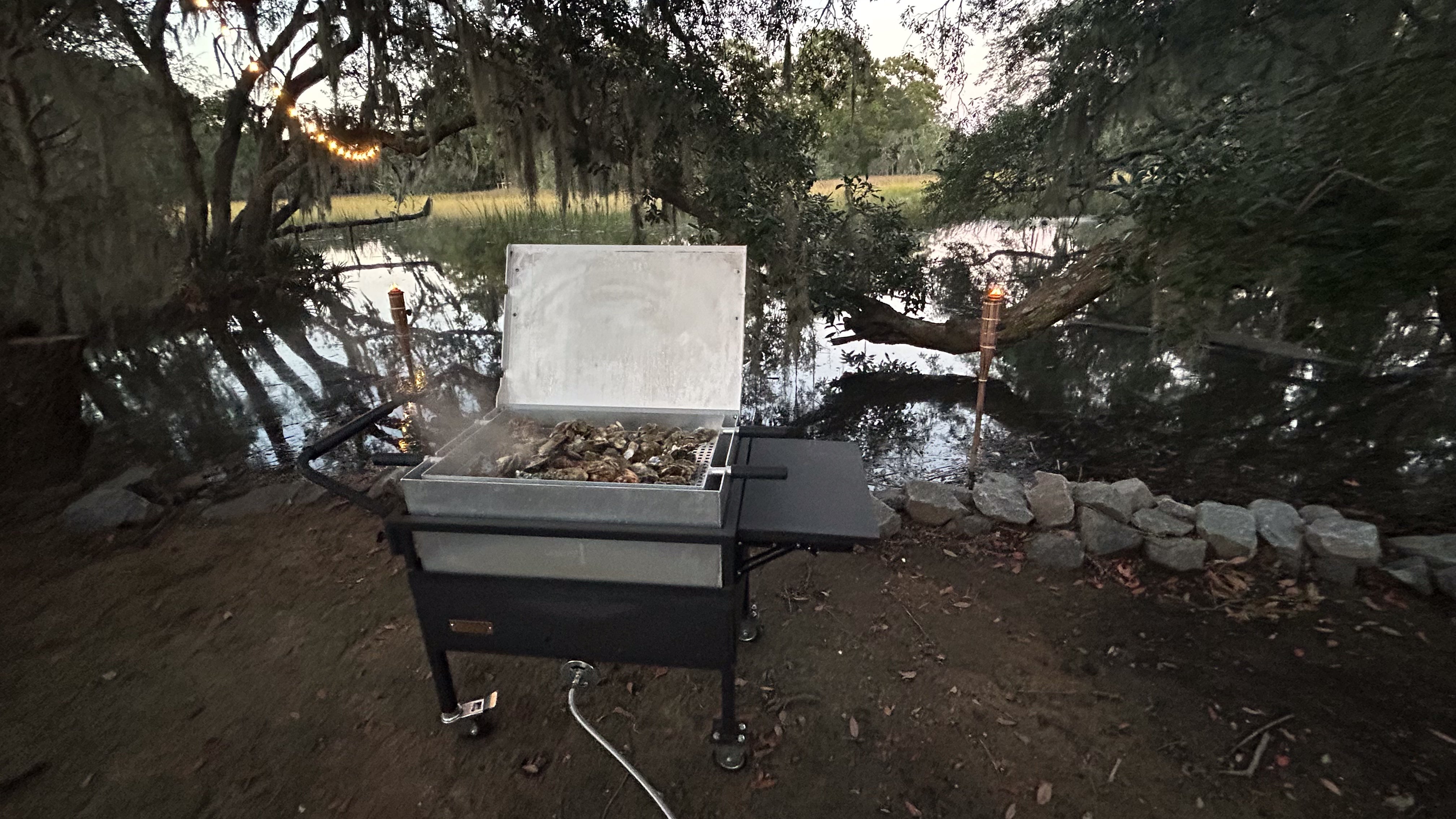 140QT STEAMER/BOILER COMBO CART