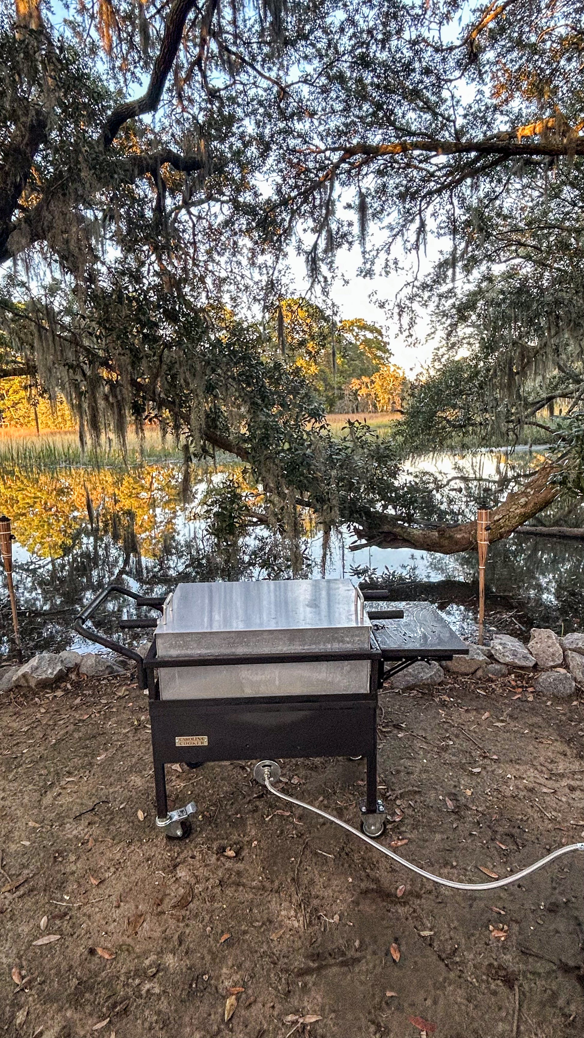140QT STEAMER/BOILER COMBO CART