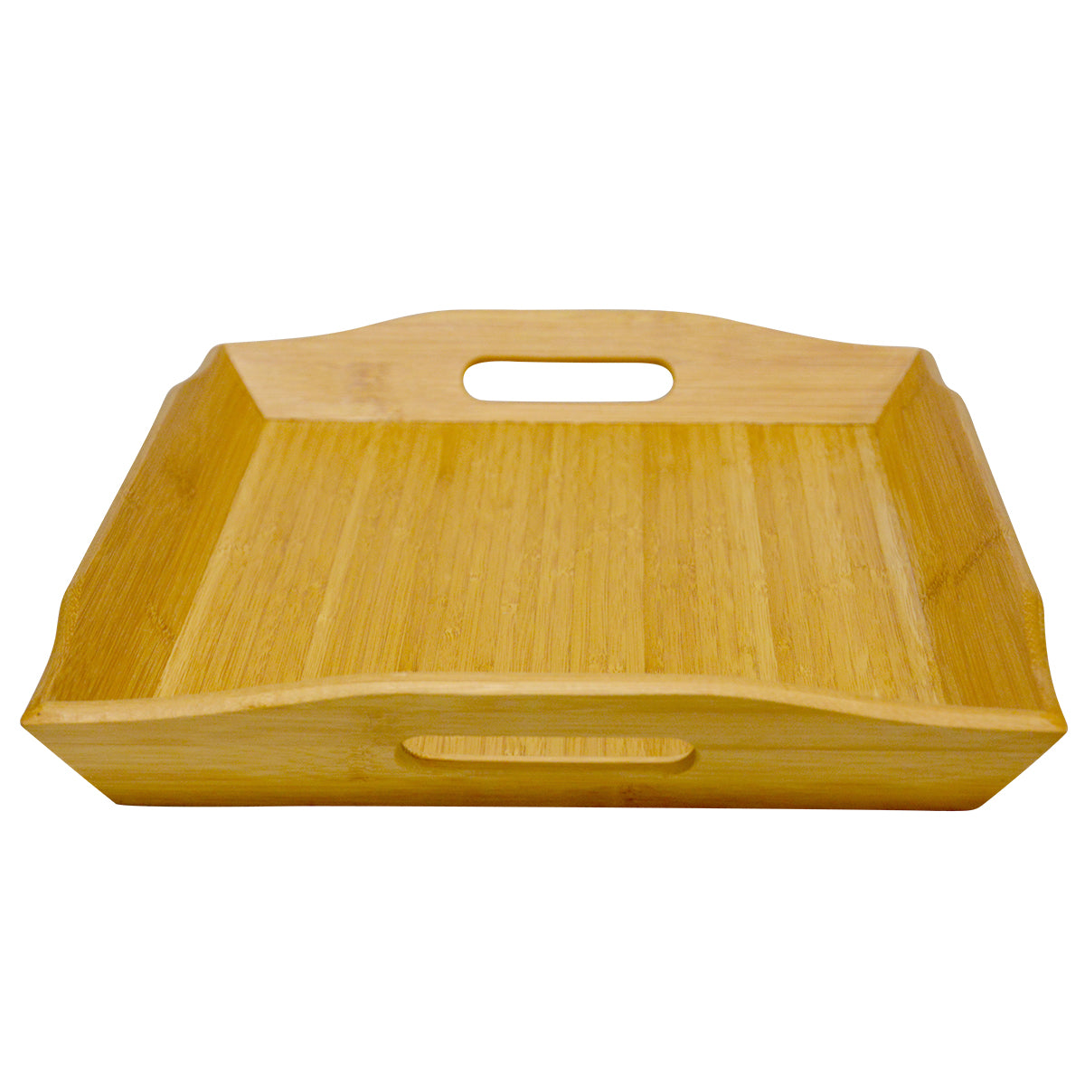 L BAMBOO SERVING TRAY 20X13"