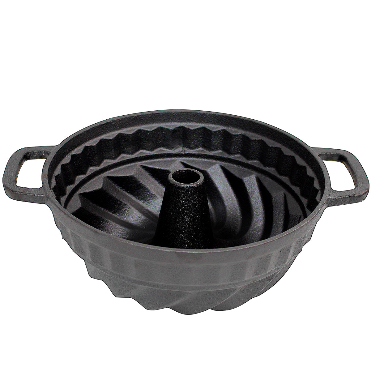 NORDIC FLUTED CAST IRON CAKE PAN