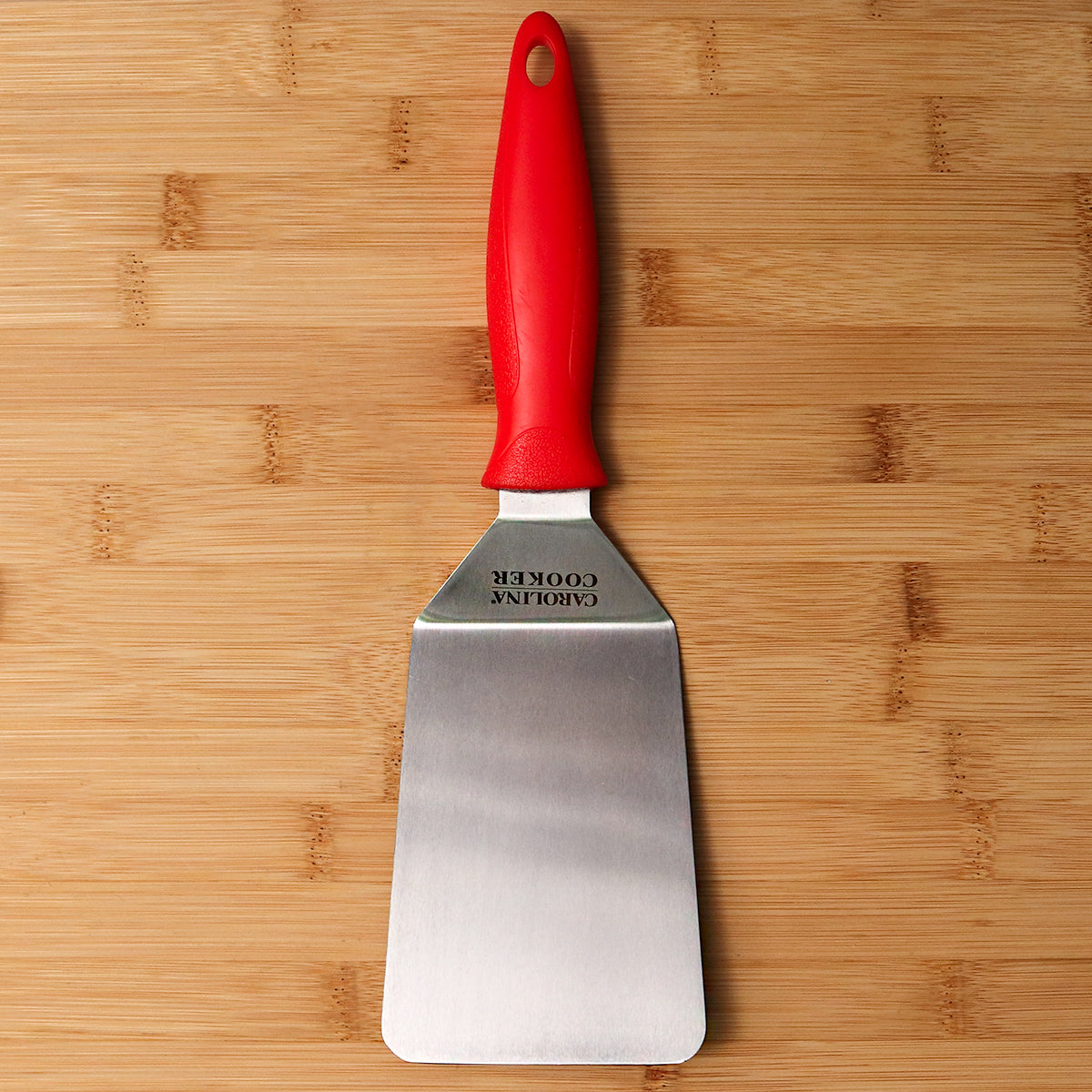SPATULA W/ RED HNDL, SS420