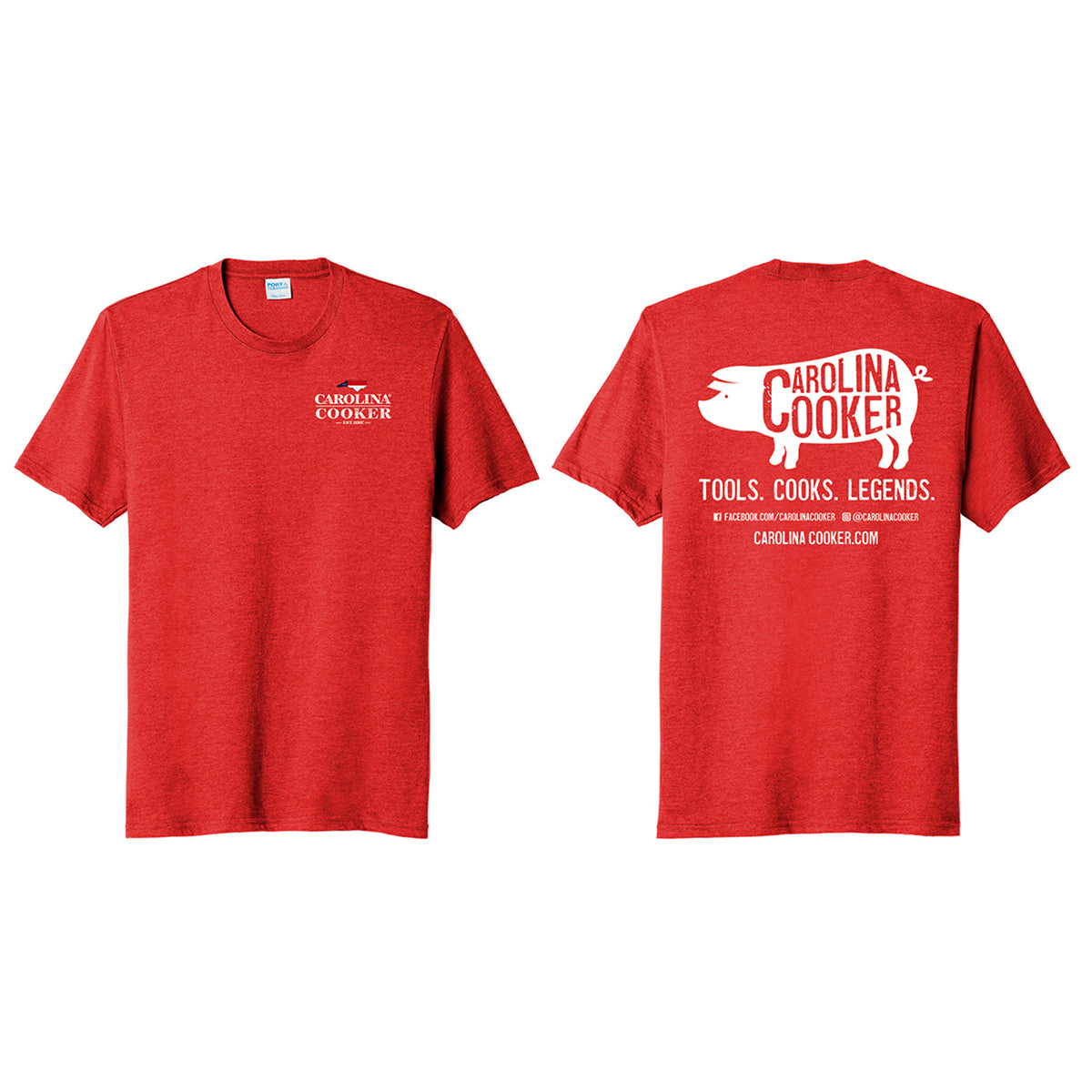 CC PIG TSHIRT RED 2XL