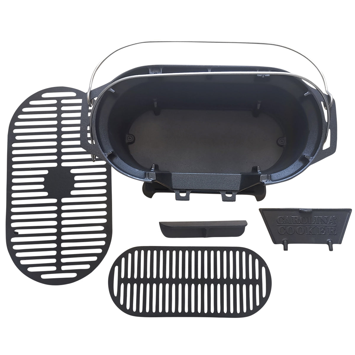 CAST IRON CHARCOAL GRILL