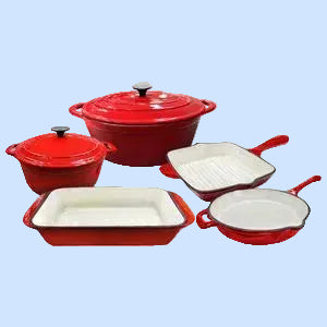 enameled cast iron