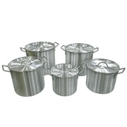 5PC STOCK POT SET, AL