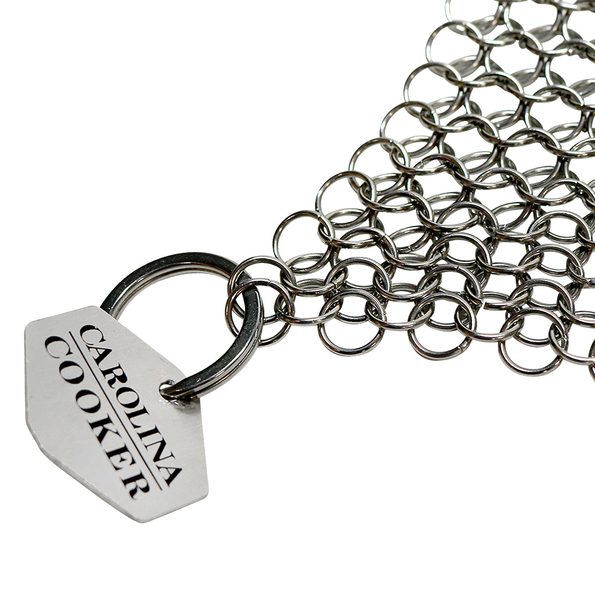 CHAINMAIL SCRUBBER FOR CAST IRON