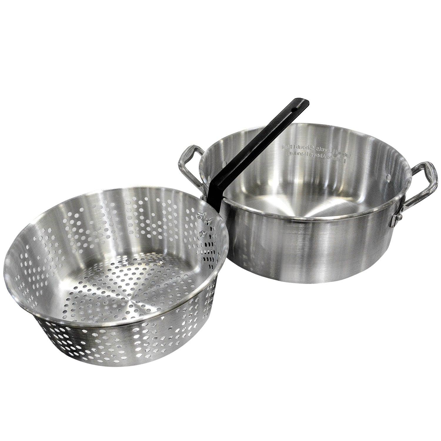 10QT POT W/ STRAINER & HNDL