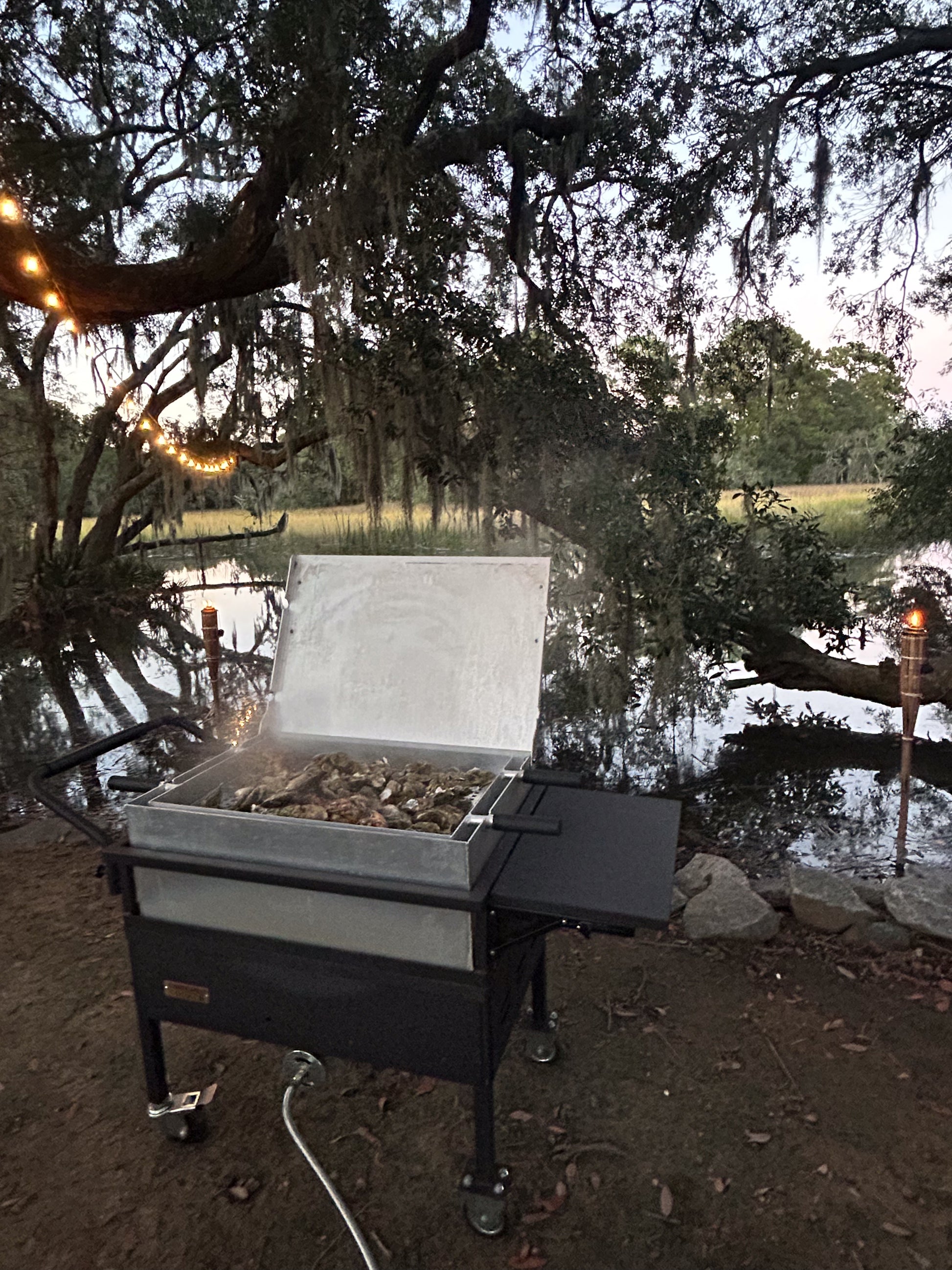 140QT STEAMER/BOILER COMBO CART