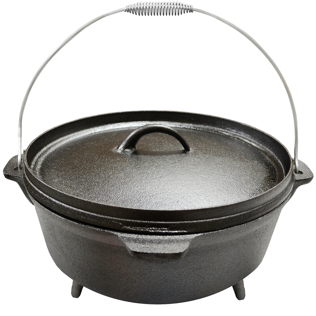 6QT CAST IRON DUTCH OVEN W/ FEET