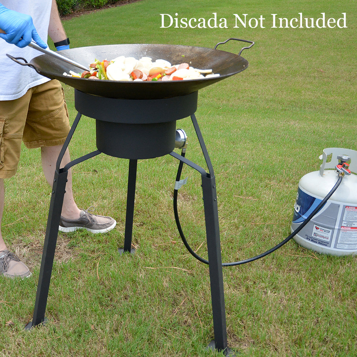 32" TALL DISCADA BURNER STAND