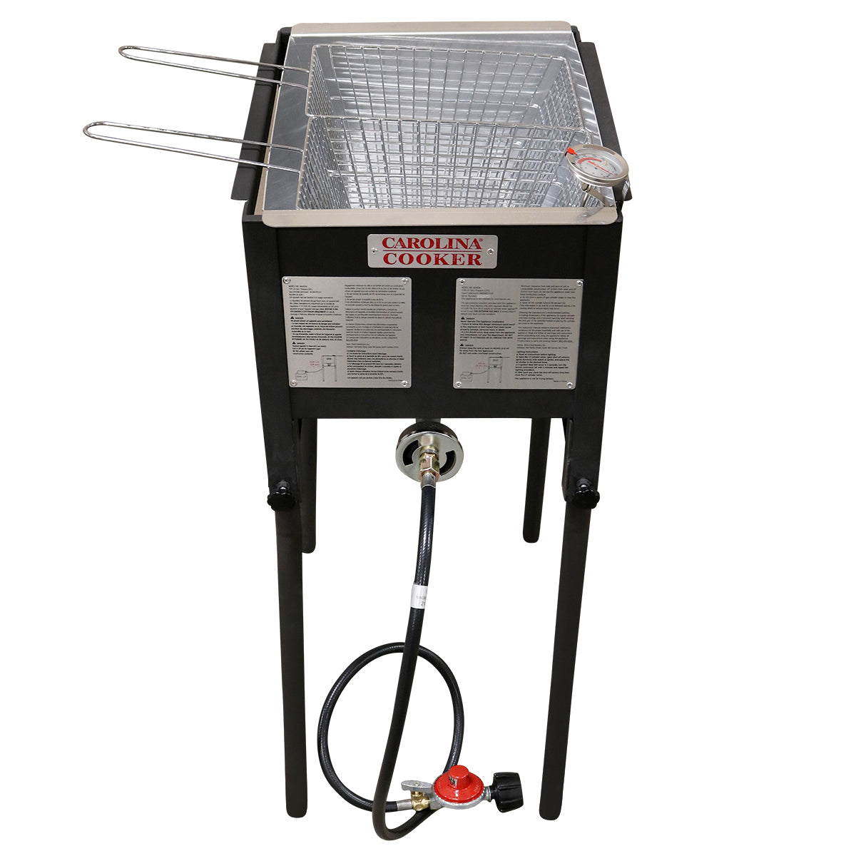 1 BURNER FRYER W/ 2 BASKETS,