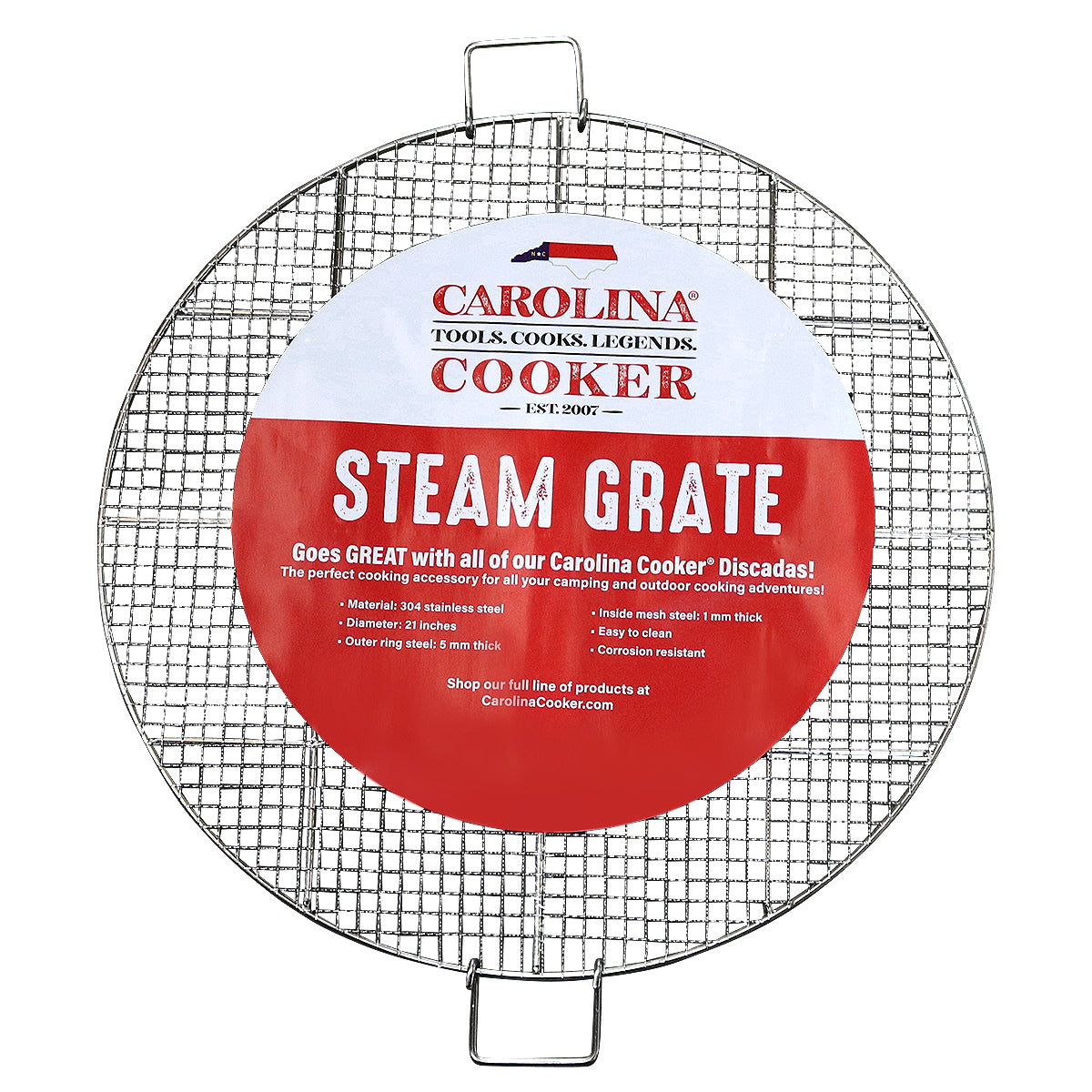 21" DISCADA STEAM GRATE W/