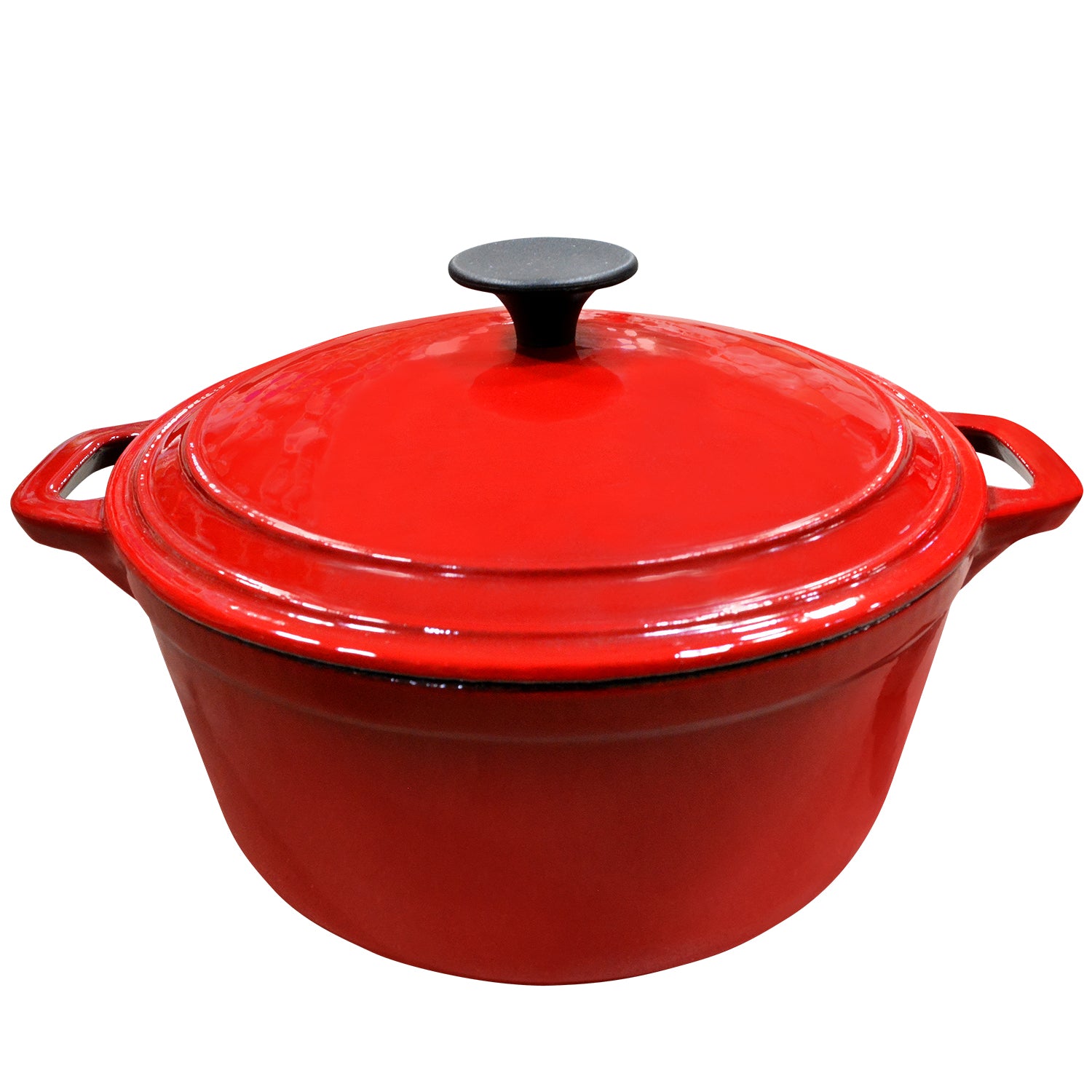 4.5QT RND CAST IRON POT W/ LID