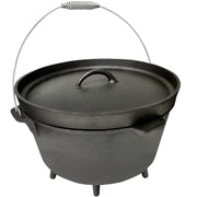 16QT CAST IRON DUTCH OVEN W/ LID