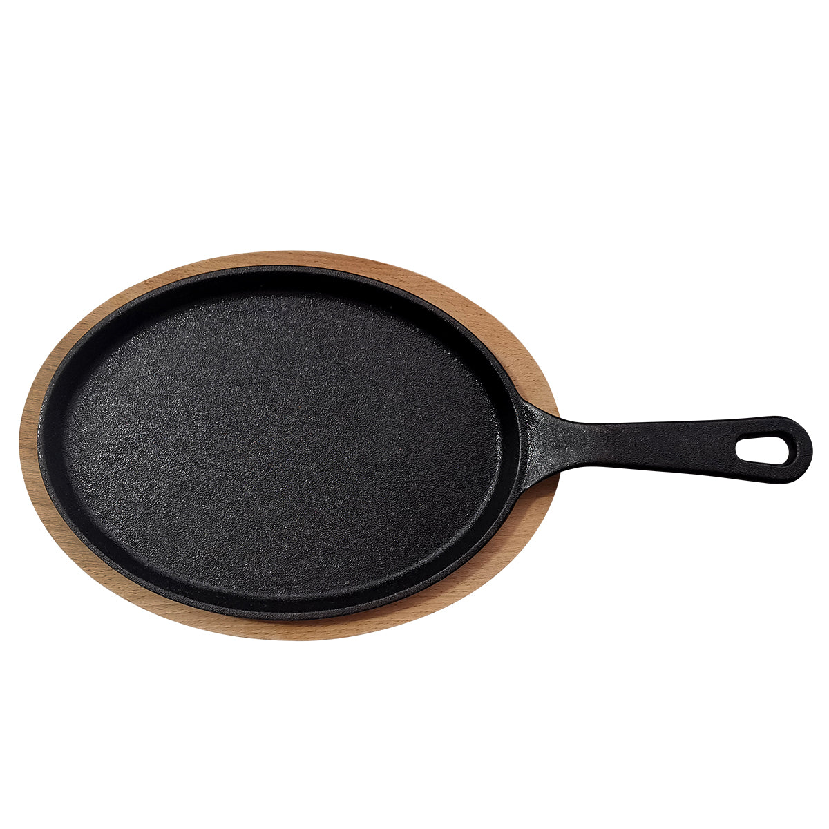 9.5" RND CAST IRON FAJITA PAN