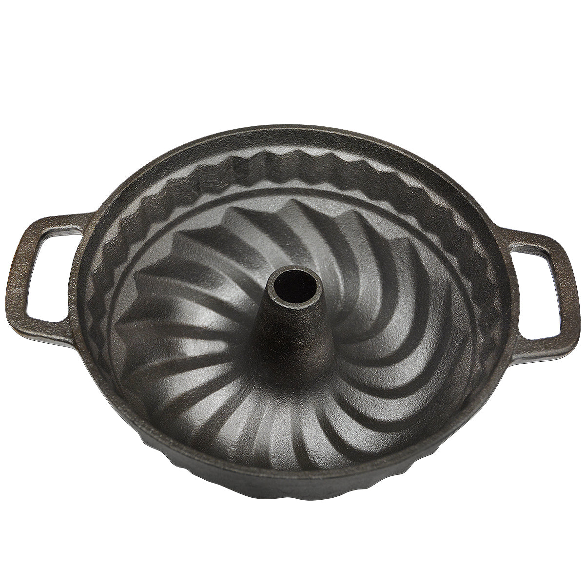 NORDIC FLUTED CAST IRON CAKE PAN