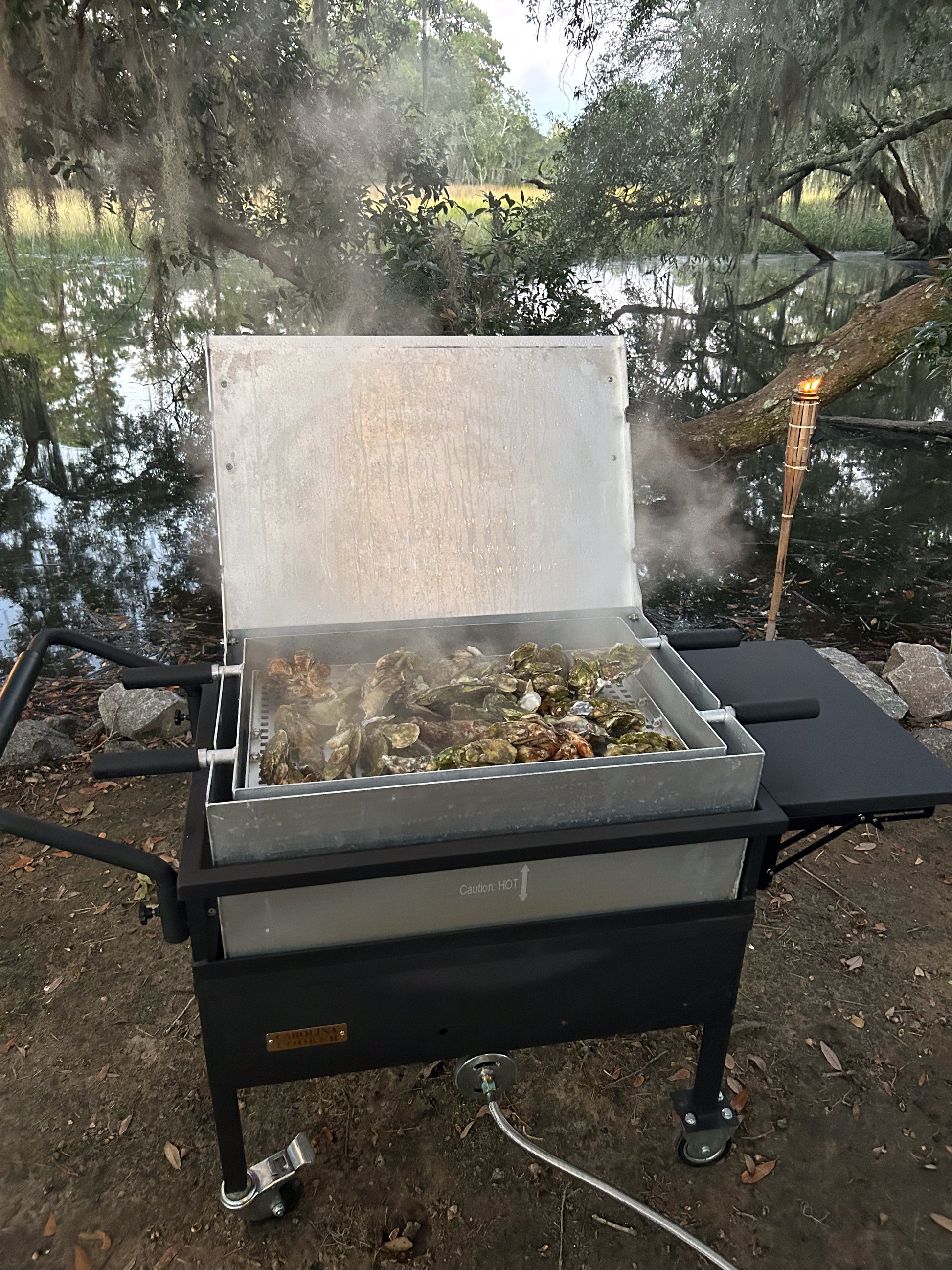 140QT STEAMER/BOILER COMBO CART