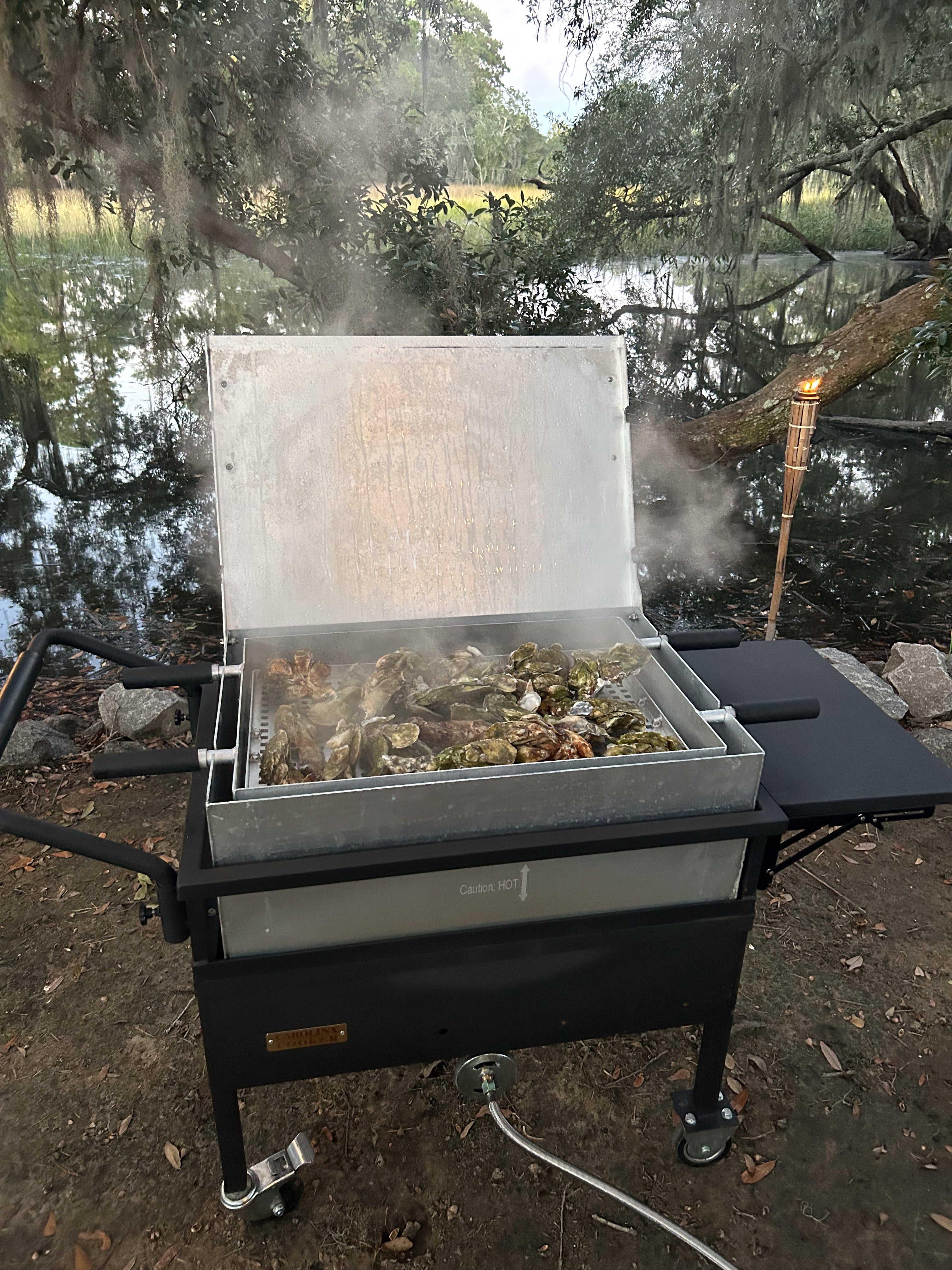 140QT STEAMER/BOILER COMBO CART