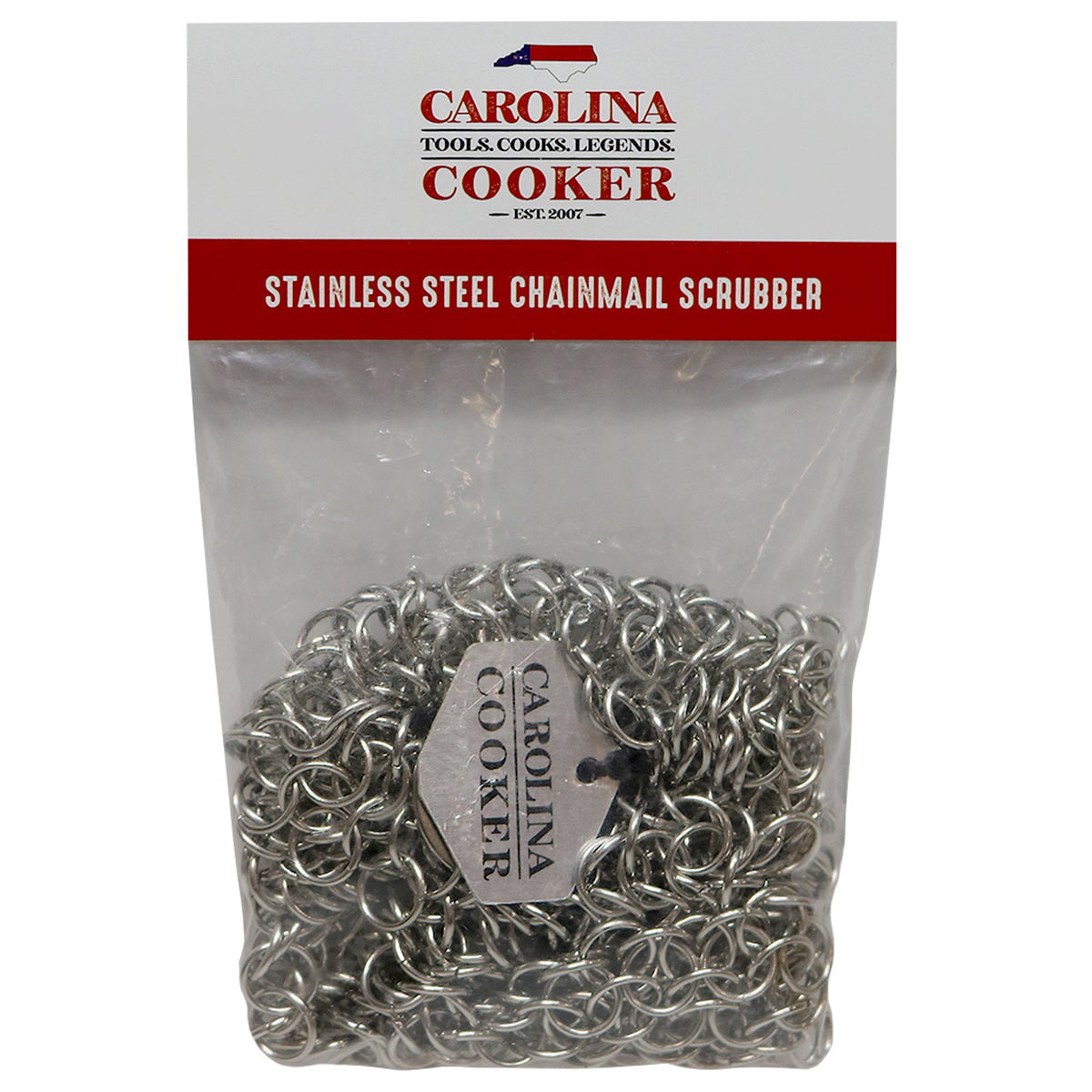 CHAINMAIL SCRUBBER FOR CAST IRON