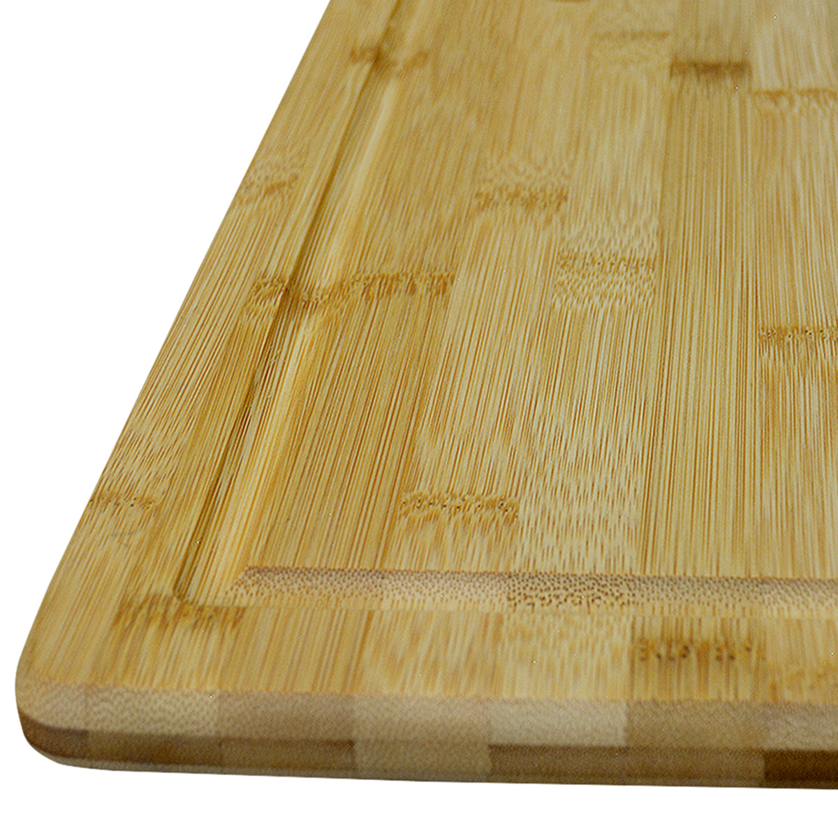 L BAMBOO CUTTING BOARD W/ LOGO